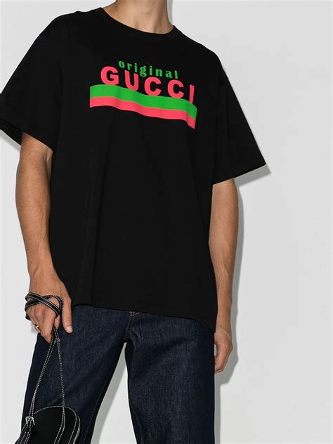 gucci t-shirt original|gucci symbol t shirt.